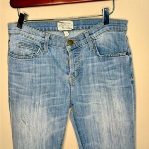 Current/Elliott The Stiletto Jeans Light Wash Skinny Size 26 Premium Denim